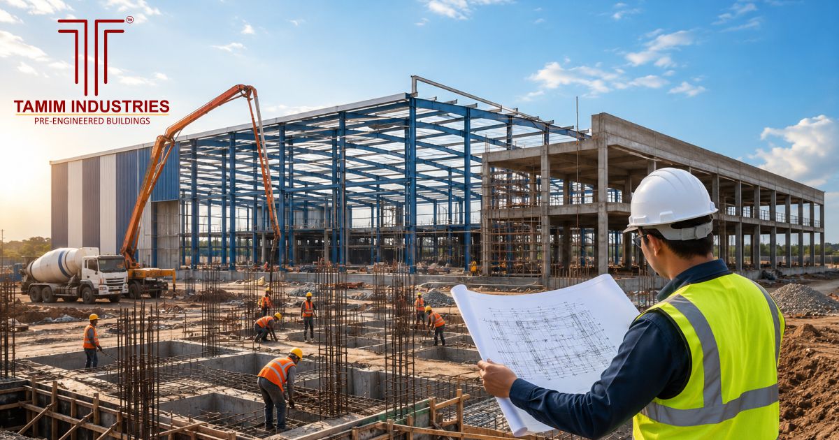 Key Stages of Industrial Civil Construction Projects