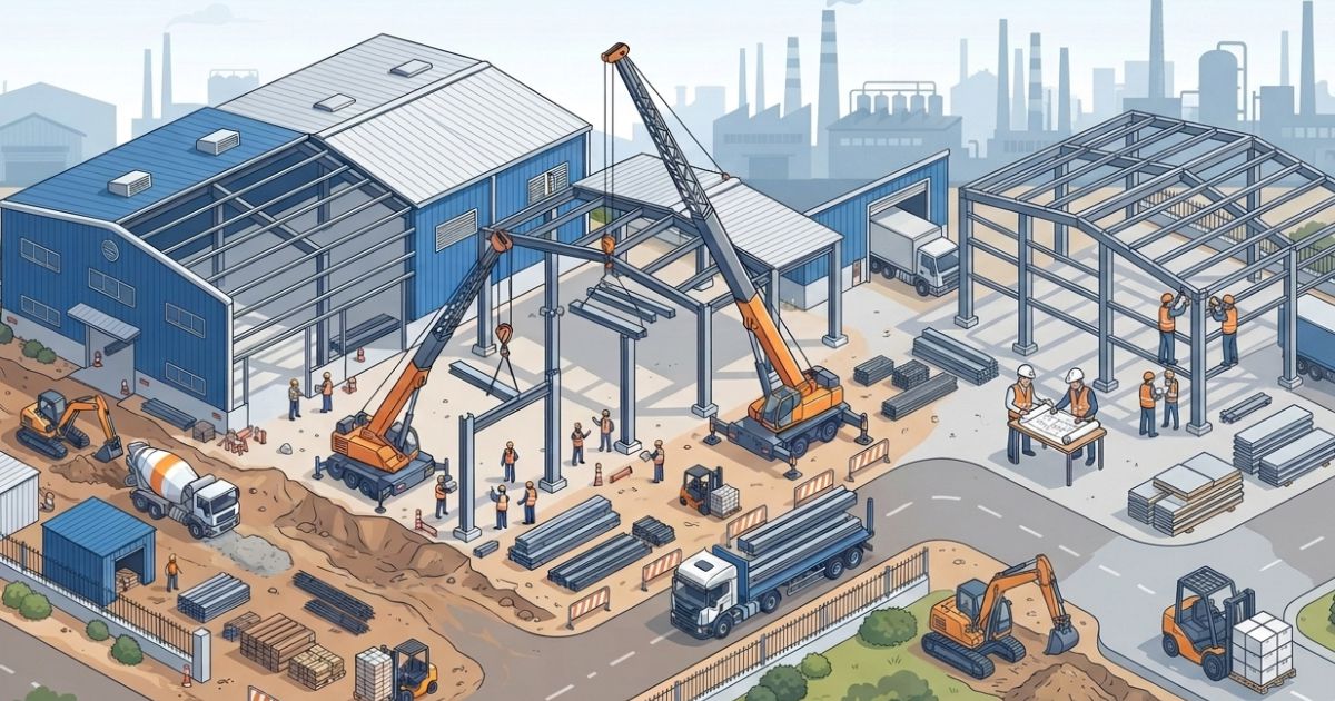 Warehouse Construction Company in Durg : Cost & Planning Guide 