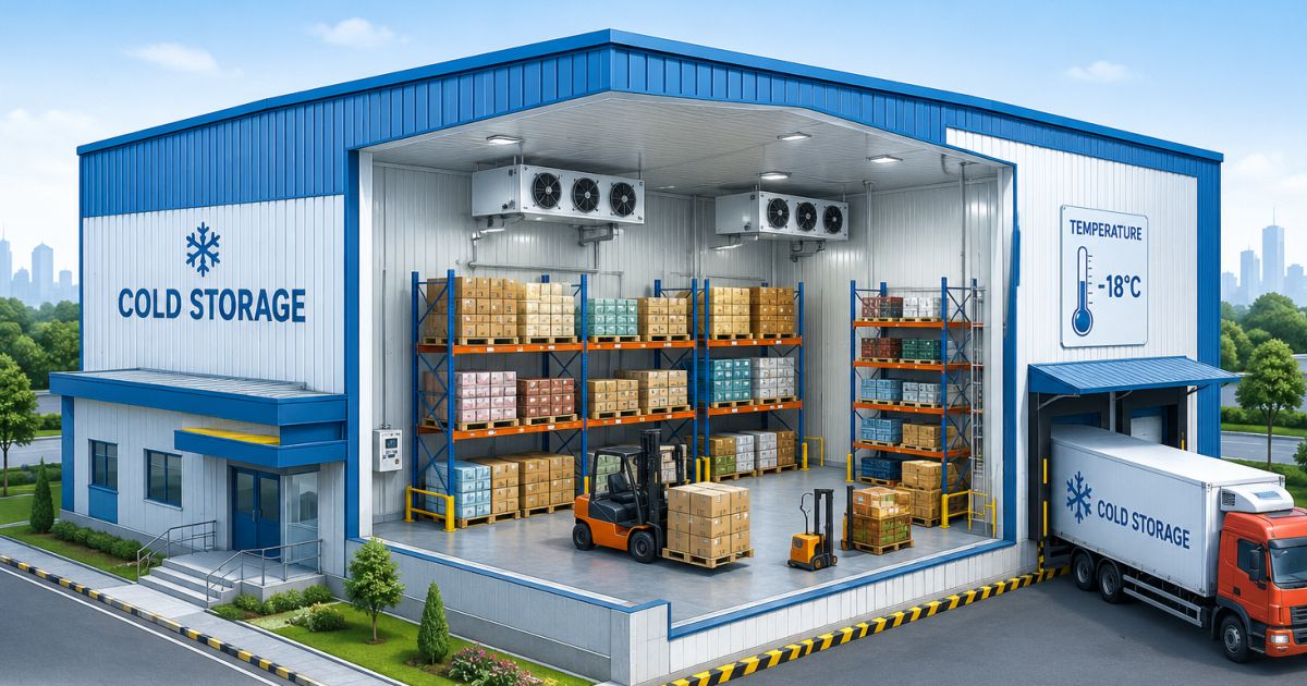Cold Storage Building Construction in Raipur – Complete Guide for Businesses