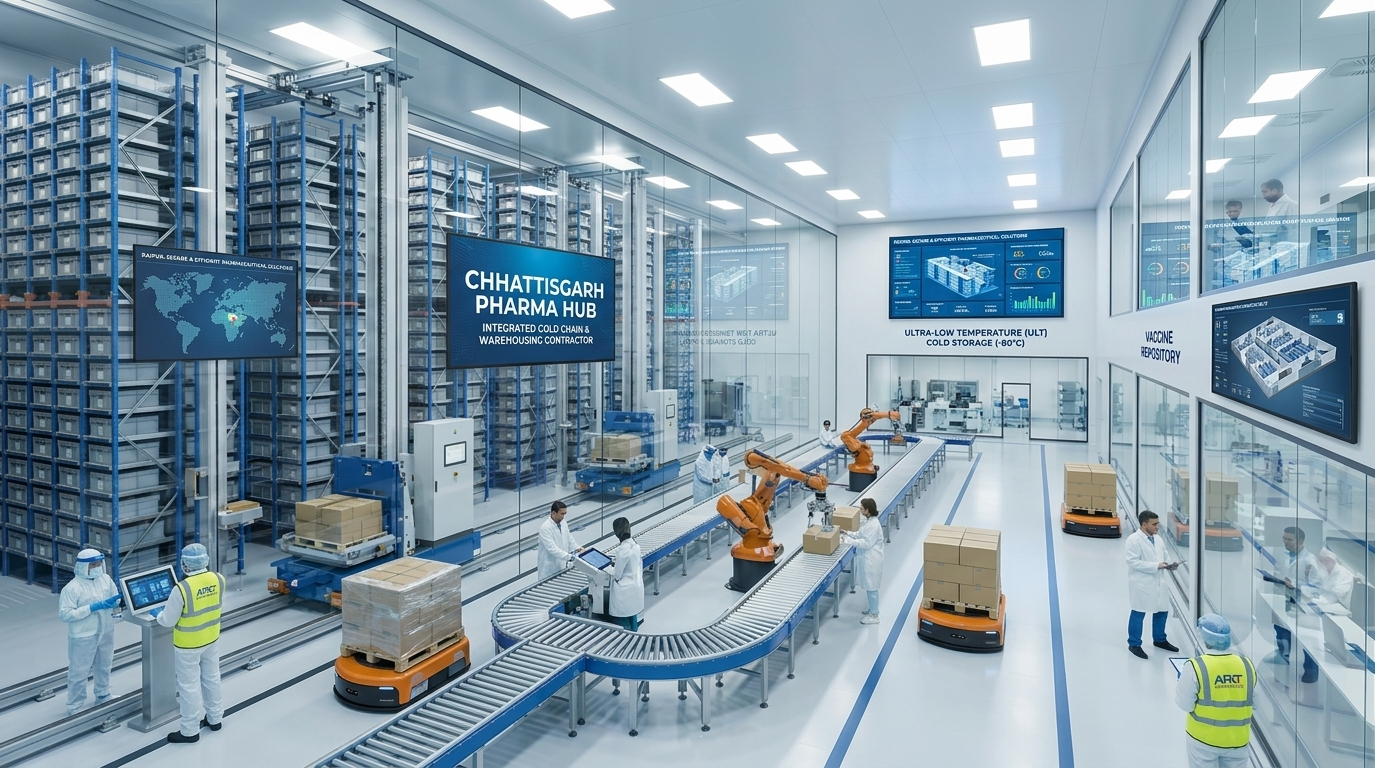 Pharmaceutical Warehousing Contractor in Raipur