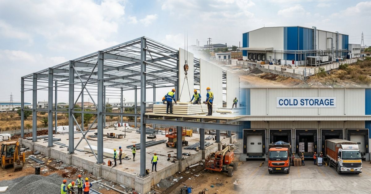 Cold Storage Building Contractor in Chhattisgarh | Tamim Industries